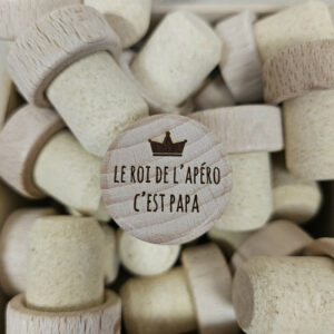 Bouchon de vin / Le Roi De L'apéro C'est Papa