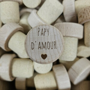 Bouchon de vin / Papy d'amour